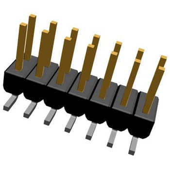 TE Connectivity ピンヘッダ 14極 2.54mm 2列 1241050-7 TE Connectivity Japan(旧:TYCOELECTRONICS(タイコエレクトロニクス))