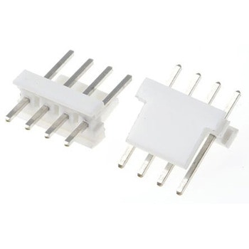 TE Connectivity ピンヘッダ 4極 2.54mm 1列 640454-4 TE Connectivity Japan(旧:TYCOELECTRONICS(タイコエレクトロニクス))