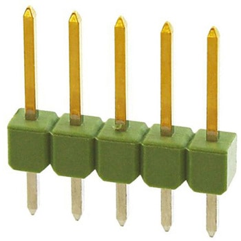 TE Connectivity ピンヘッダ 5極 2.54mm 1列 826629-5 TE Connectivity Japan(旧:TYCOELECTRONICS(タイコエレクトロニクス))