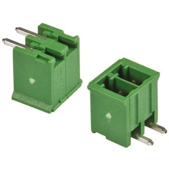 TE Connectivity プラグ式端子台 2極 3.5mm 1列 284512-2 TE CONNECTIVITY