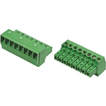 TE Connectivity プラグ式端子台， Buchananシリーズ， 3.5mmピッチ ， 1列， 8極， 緑 TE Connectivity Japan(旧:TYCOELECTRONICS(タイコエレクトロニクス))