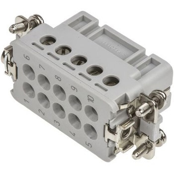 TE Connectivity ヘビーデューティパワーコネクタインサート HAシリーズ コネクタインサート 10極 1-1103415-1 TE CONNECTIVITY