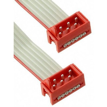 TE Connectivity リボンケーブル， 6芯 TE Connectivity Japan(旧:TYCOELECTRONICS(タイコエレクトロニクス))