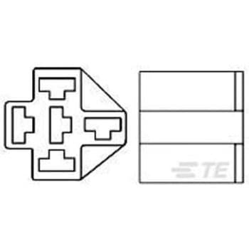 TE Connectivity リレーソケット 5， VCF4-1001 TE Connectivity Japan(旧:TYCOELECTRONICS(タイコエレクトロニクス))