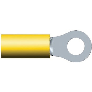 TE Connectivity リングターミナル， スタッド径：M4， 黄 342183-1 TE Connectivity Japan(旧:TYCOELECTRONICS(タイコエレクトロニクス))