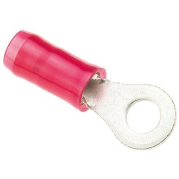 TE Connectivity リングターミナル, 内径:3.68mm, スタッド径:M3.5, 赤 2-36151-2 TE Connectivity Japan(旧:TYCOELECTRONICS(タイコエレクトロニクス))