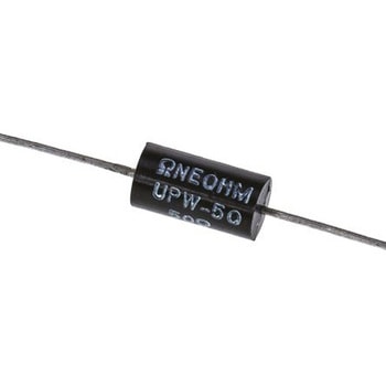 TE Connectivity 巻線 抵抗器 0.5W 50Ω ±0.1%， UPW50B50RV TE CONNECTIVITY