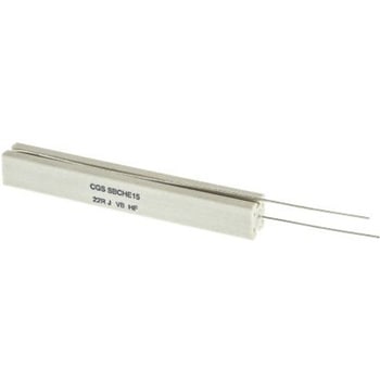 TE Connectivity 巻線 抵抗器 17W 22Ω ±5%， SBCHE1522RJ TE Connectivity Japan(旧:TYCOELECTRONICS(タイコエレクトロニクス))