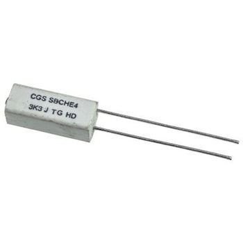 TE Connectivity 巻線 抵抗器 4W 3.3kΩ ±5%， SBCHE43K3J - TE Connectivity Japan(旧:TYCOELECTRONICS(タイコエレクトロニクス))