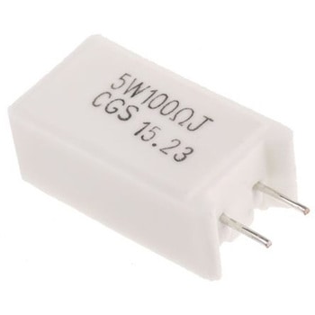 TE Connectivity 巻線 抵抗器 5W 100Ω ±5%， SQMW5100RJ TE CONNECTIVITY