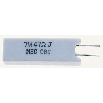 TE Connectivity 巻線 抵抗器 7W 47Ω ±5%， SQMW747RJ TE CONNECTIVITY