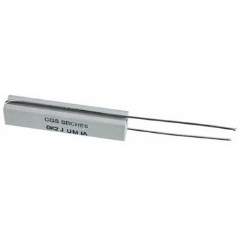 TE Connectivity 巻線 抵抗器 7W 8.2kΩ ±5%， SBCHE68K2J TE CONNECTIVITY