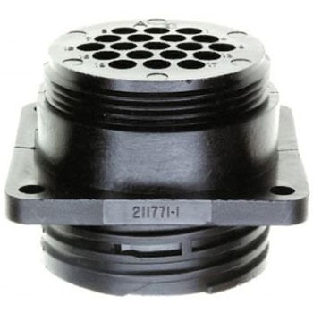 TE Connectivity 丸型コネクタ， 19極， スタンダード， パネルマウント， 211771-1 TE Connectivity Japan(旧:TYCOELECTRONICS(タイコエレクトロニクス))