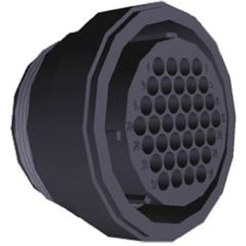 TE Connectivity 丸型コネクタ， 37極， スタンダード， ケーブルマウント， 206150-3 TE Connectivity Japan(旧:TYCOELECTRONICS(タイコエレクトロニクス))