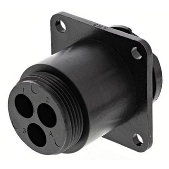 TE Connectivity 丸型コネクタ， 3極， スタンダード， パネルマウント， 213889-2 TE Connectivity Japan(旧:TYCOELECTRONICS(タイコエレクトロニクス))