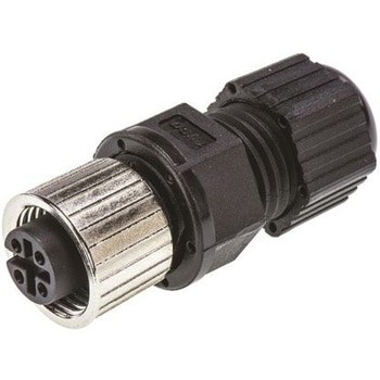 TE Connectivity 丸型コネクタ， 4極， M12， ケーブルマウント， 1838274-2 TE Connectivity Japan(旧:TYCOELECTRONICS(タイコエレクトロニクス))