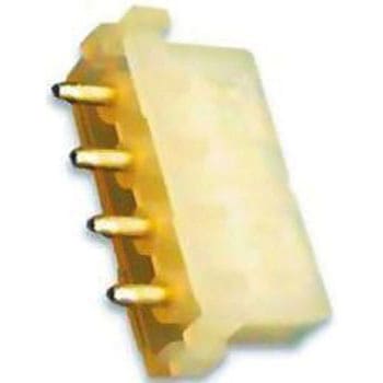 TE Connectivity 基板接続用ソケット 4極 6.35mm 1列 350826-1 TE Connectivity Japan(旧:TYCOELECTRONICS(タイコエレクトロニクス))
