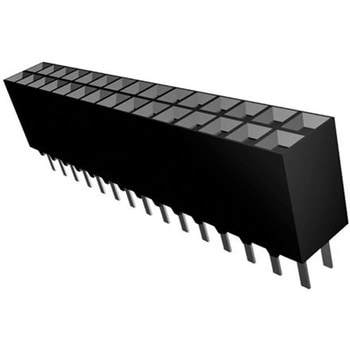 TE Connectivity 基板接続用ソケット 30 極 2.54mm 2 列 スルーホール実装 TE CONNECTIVITY