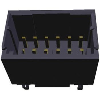 TE Connectivity 基板接続用ピンヘッダ 12極 2.5mm 2列 1-1827875-6 TE Connectivity Japan(旧:TYCOELECTRONICS(タイコエレクトロニクス))