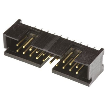 TE Connectivity 基板接続用ピンヘッダ 20極 2.54mm 2列 5103309-5 TE Connectivity Japan(旧:TYCOELECTRONICS(タイコエレクトロニクス))