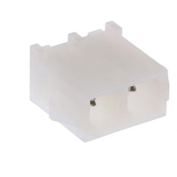 Niko3ピース 350428-1 TE Connectivity 基板接続用ピンヘッダ 2極 6.35mm 1列