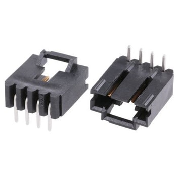 TE Connectivity 基板接続用ピンヘッダ 4極 2.54mm 1列 5-104935-1 TE Connectivity Japan(旧:TYCOELECTRONICS(タイコエレクトロニクス))