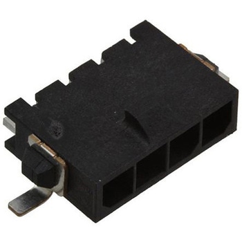 TE Connectivity 基板接続用ピンヘッダ 4極 3.0mm 1列 2-1445057-4 TE Connectivity Japan(旧:TYCOELECTRONICS(タイコエレクトロニクス))