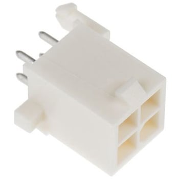 TE Connectivity 基板接続用ピンヘッダ 4極 4.14mm 2列 1-770174-0 TE Connectivity Japan(旧:TYCOELECTRONICS(タイコエレクトロニクス))