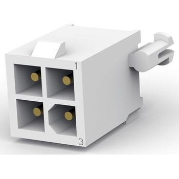 TE Connectivity 基板接続用ピンヘッダ 4極 4.14mm 2列 1-770174-1 TE Connectivity Japan(旧:TYCOELECTRONICS(タイコエレクトロニクス))
