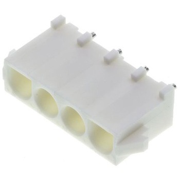 TE Connectivity 基板接続用ピンヘッダ 4極 6.35mm 1列 350792-1 TE Connectivity Japan(旧:TYCOELECTRONICS(タイコエレクトロニクス))