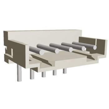 TE Connectivity 基板接続用ピンヘッダ 5極 2.0mm 1列 292253-5 TE Connectivity Japan(旧:TYCOELECTRONICS(タイコエレクトロニクス))