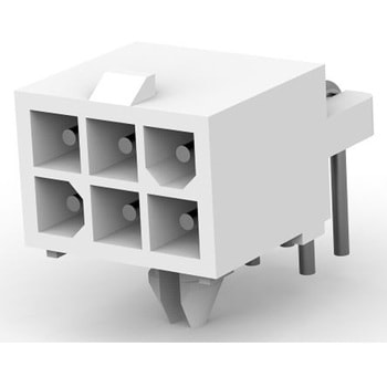 TE Connectivity 基板接続用ピンヘッダ 6極 4.14mm 2列 1-770969-0 - TE Connectivity Japan(旧:TYCOELECTRONICS(タイコエレクトロニクス))