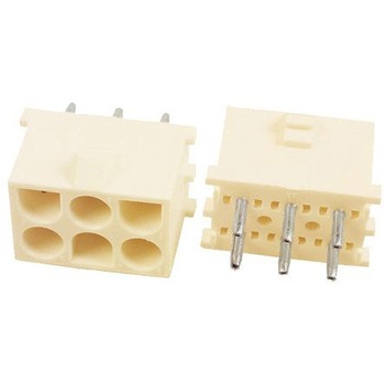 TE Connectivity 基板接続用ピンヘッダ 6極 6.35mm 3列 350585-1 TE Connectivity Japan(旧:TYCOELECTRONICS(タイコエレクトロニクス))