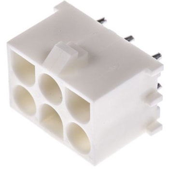 TE Connectivity 基板接続用ピンヘッダ 6極 6.35mm 3列 350711-1 TE Connectivity Japan(旧:TYCOELECTRONICS(タイコエレクトロニクス))