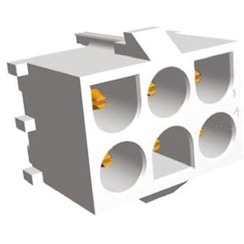 TE Connectivity 基板接続用ピンヘッダ 6極 6.35mm 3列 641970-3 TE Connectivity Japan(旧:TYCOELECTRONICS(タイコエレクトロニクス))