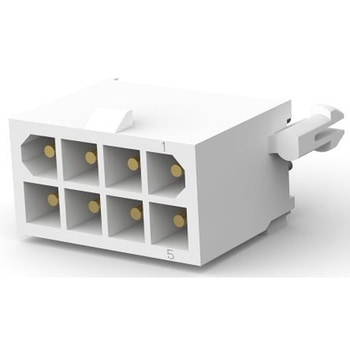TE Connectivity 基板接続用ピンヘッダ 8極 4.14mm 2列 1-794065-1 TE Connectivity Japan(旧:TYCOELECTRONICS(タイコエレクトロニクス))