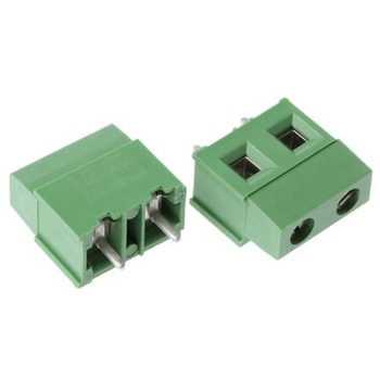 TE Connectivity 基板用端子台， Buchananシリーズ， 7.5mmピッチ ， 1列， 2極， 緑 TE CONNECTIVITY