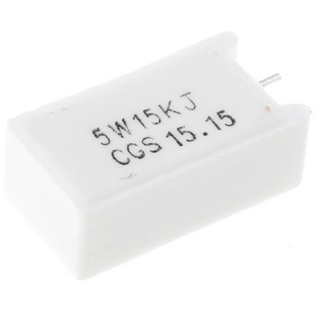 TE Connectivity 金属酸化物 抵抗器 5W 15kΩ ±5%， SQMR515KJ TE Connectivity Japan(旧:TYCOELECTRONICS(タイコエレクトロニクス))