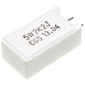 TE Connectivity 金属酸化物 抵抗器 5W 2.2kΩ ±5%， SQMR52K2J TE Connectivity Japan(旧:TYCOELECTRONICS(タイコエレクトロニクス))