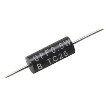 TE Connectivity 金属皮膜 抵抗器 0.5W 50kΩ ±0.1%， UPF50B50KV TE CONNECTIVITY