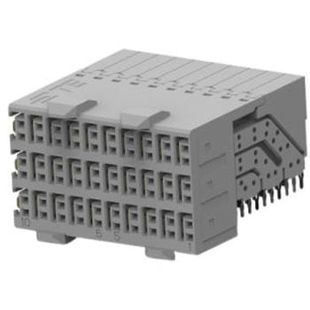 TE Connectivity 高速バックプレーンコネクタ， レセプタクル， 60 極， 6 列 6469081-1 TE Connectivity Japan(旧:TYCOELECTRONICS(タイコエレクトロニクス))
