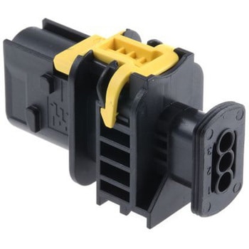 TE Connectivity 自動車用コネクタ 3極 オス 自動車用コネクタ， 1-1670730-1 TE Connectivity Japan(旧:TYCOELECTRONICS(タイコエレクトロニクス))