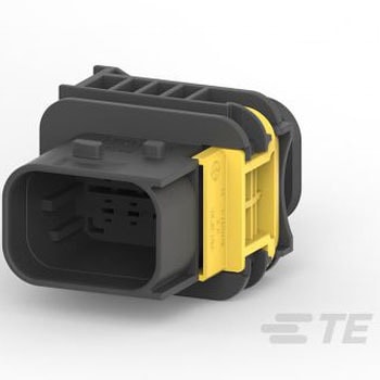 TE Connectivity 自動車用コネクタ 8極 メス タブハウジング， 1-1564512-1 - TE CONNECTIVITY