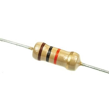 TE Connectivity 炭素皮膜 抵抗器 1W 10kΩ ±5%， CFR100J10K TE Connectivity Japan(旧:TYCOELECTRONICS(タイコエレクトロニクス))
