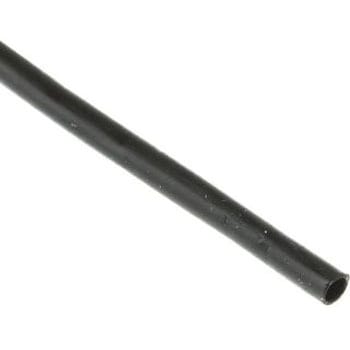 TE Connectivity 熱収縮チューブ， 収縮前 1.6mm， 黒 LSTT-R-1.6-0 TE Connectivity Japan(旧:TYCOELECTRONICS(タイコエレクトロニクス))