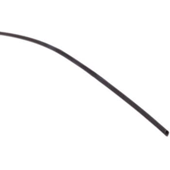TE Connectivity 熱収縮チューブ， 収縮前 1.6mm， 収縮後 0.8mm， 黒 CGPT-R-1.6-0 TE CONNECTIVITY