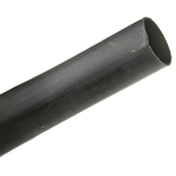 TE Connectivity 熱収縮チューブ， 収縮前 6.4mm， 黒 LSTT-R-6.4-0 TE Connectivity Japan(旧:TYCOELECTRONICS(タイコエレクトロニクス))