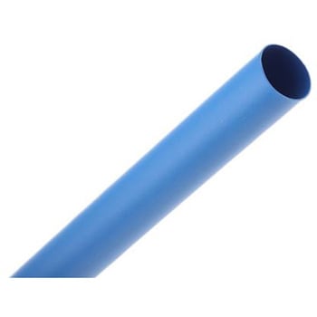 TE Connectivity 熱収縮チューブ， 収縮前 9.5mm， 収縮後 4.8mm， 青 RNF-100-3/8-6-STK TE Connectivity Japan(旧:TYCOELECTRONICS(タイコエレクトロニクス))