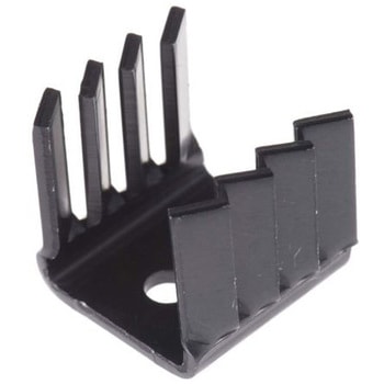 アーウィットサーマロイ ヒートシンク 長さ：19mm 幅：22mm 高さ：19mm， TV5G AAVID THERMALLOY