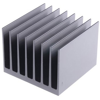 アーウィットサーマロイ ヒートシンク 長さ：76.1mm 幅：76.1mm 高さ：57.15mm， 637303B03000 AAVID THERMALLOY